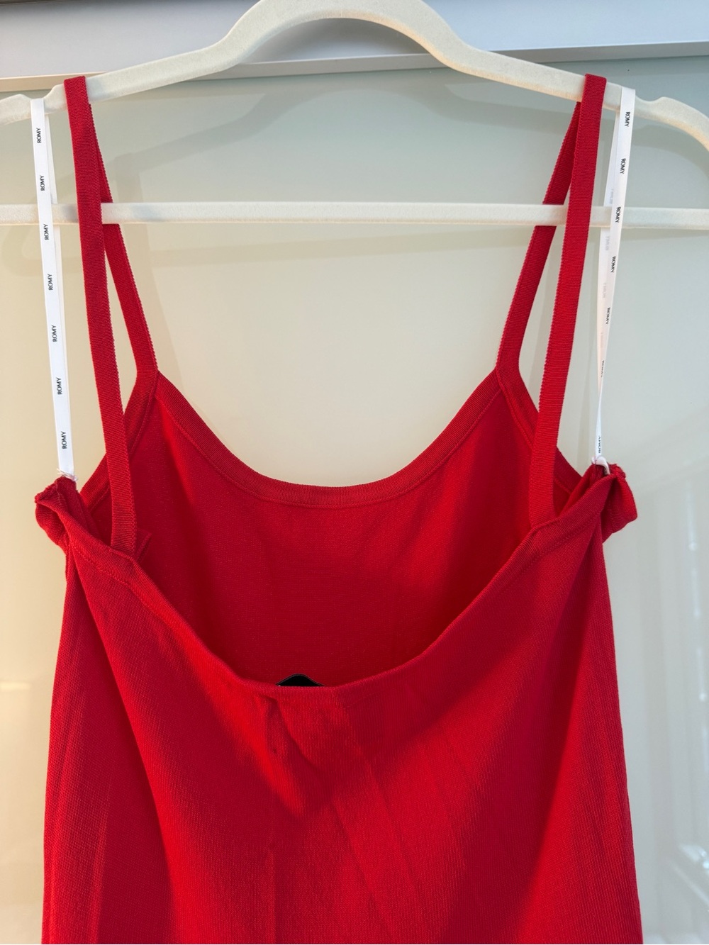ROMY Pepi Knit Dress Gown in cherry red, like new - Picture 8 of 10